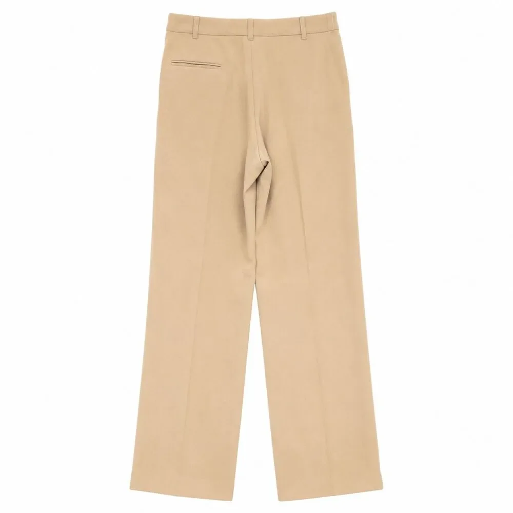 Christian Dior Collection Men’s Pleated Dress Pants Beige 28x30